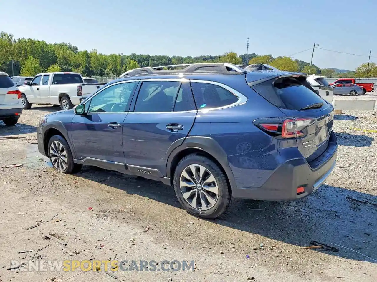 2 Photograph of a damaged car 4S4BTGPD8S3268583 SUBARU OUTBACK 2025