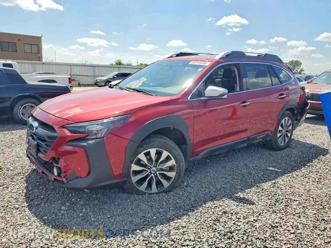 1 Photograph of a damaged car 4S4BTGPD9S3293167 SUBARU OUTBACK 2025