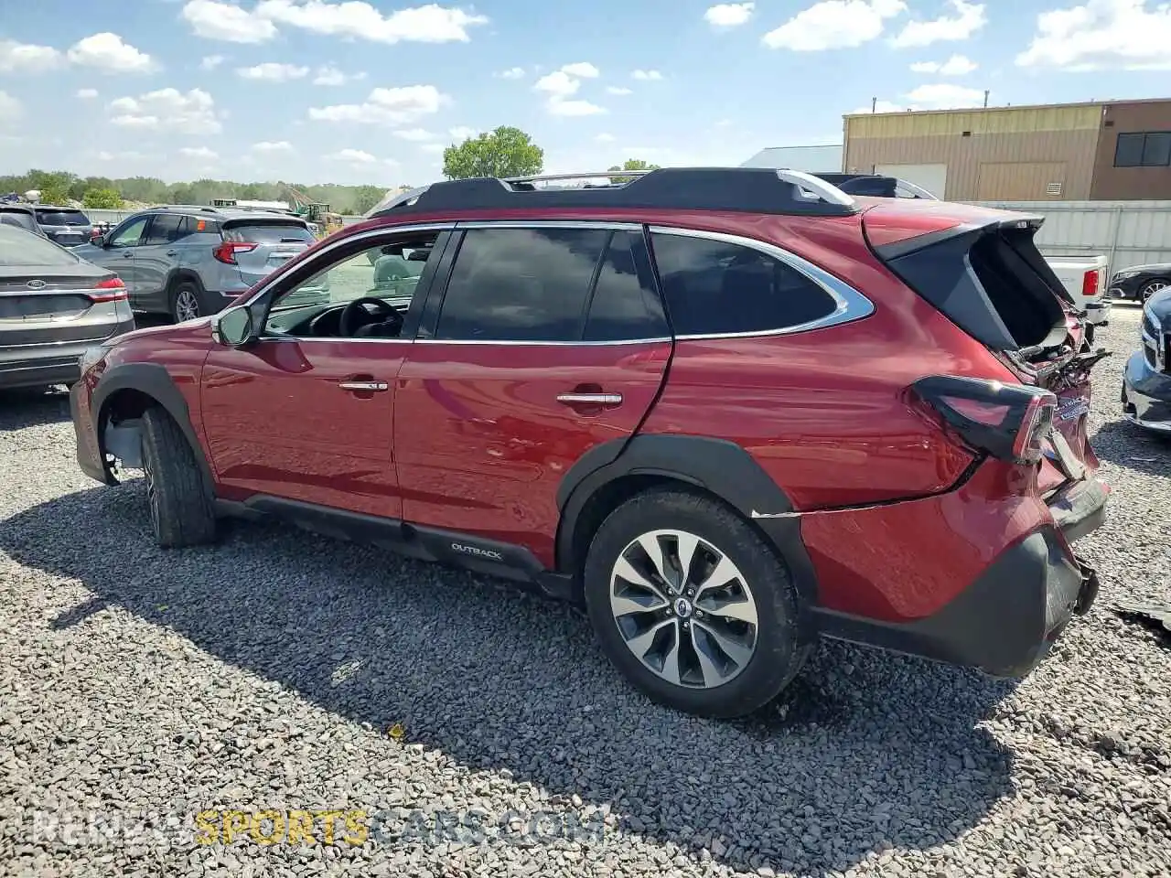 2 Photograph of a damaged car 4S4BTGPD9S3293167 SUBARU OUTBACK 2025