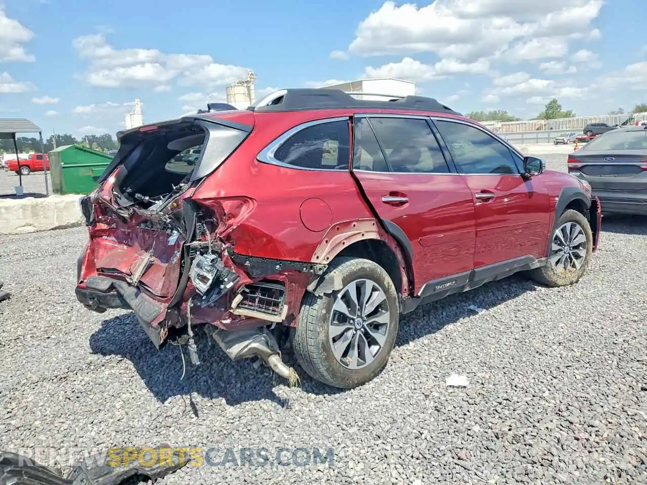 3 Photograph of a damaged car 4S4BTGPD9S3293167 SUBARU OUTBACK 2025