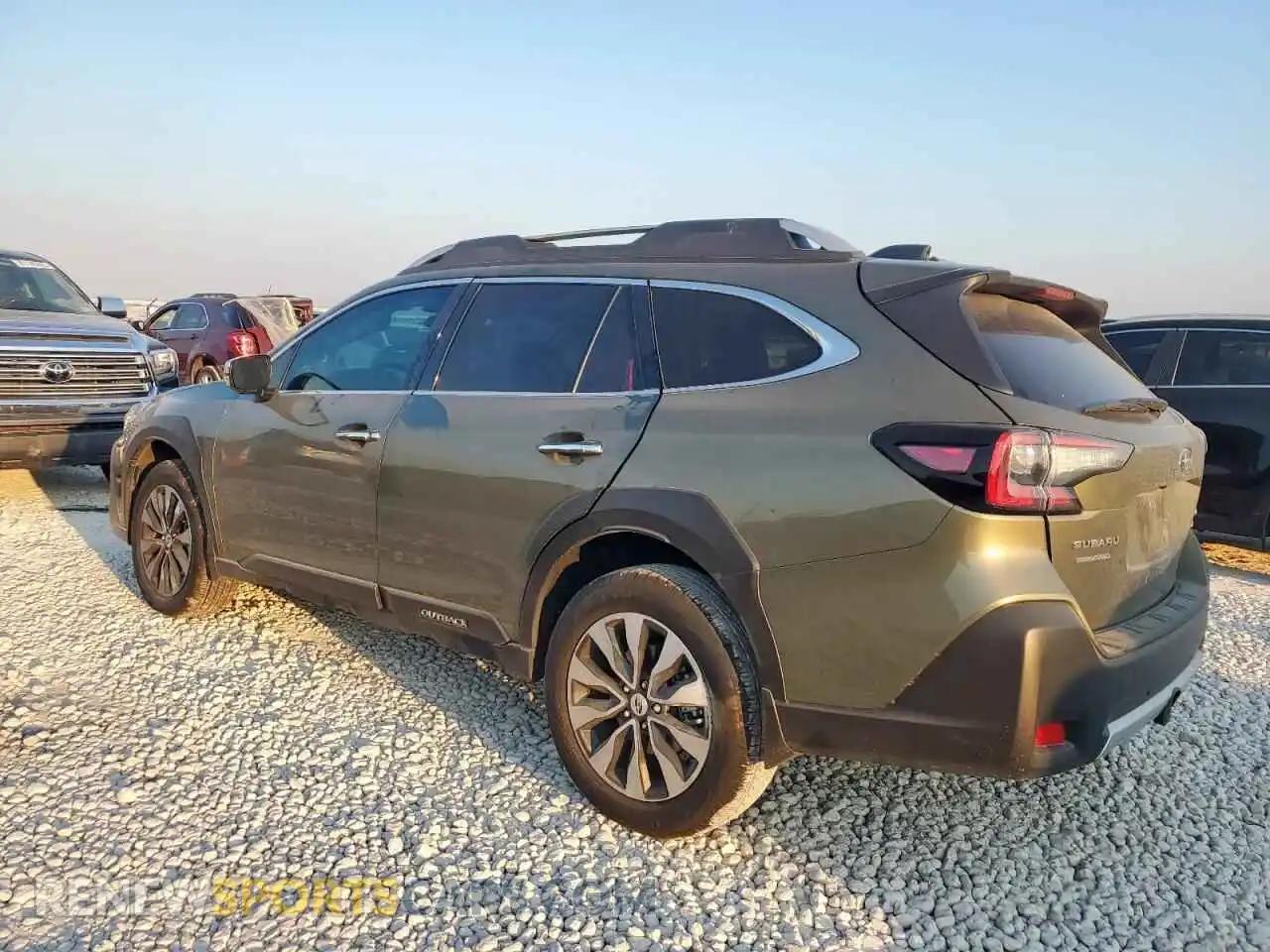 2 Photograph of a damaged car 4S4BTGPDXS3175838 SUBARU OUTBACK 2025