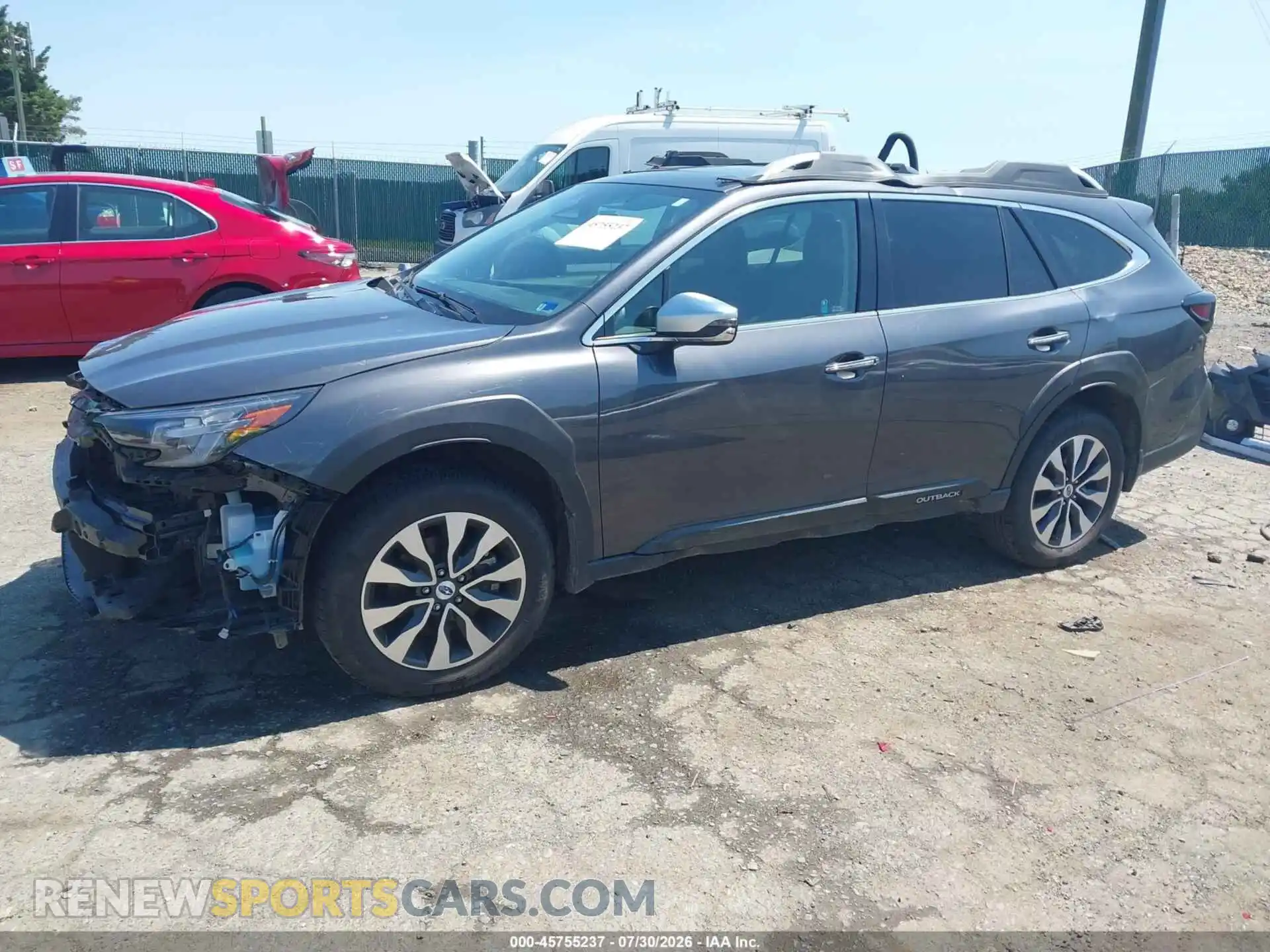 2 fotografías del automóvil dañado 4S4BTGPDXS3226755 SUBARU OUTBACK 2025