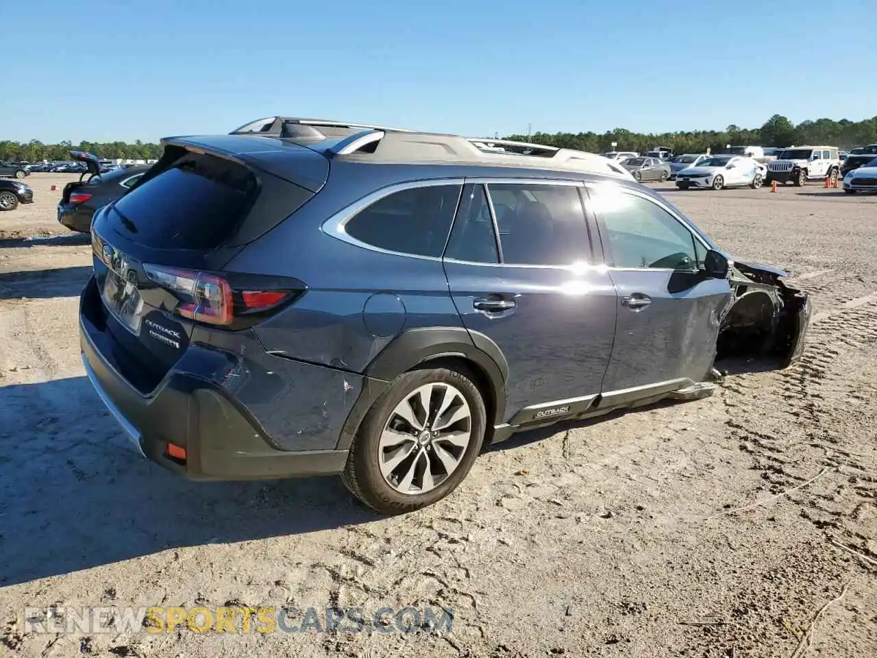 3 Photograph of a damaged car 4S4BTGPDXS3315273 SUBARU OUTBACK 2025