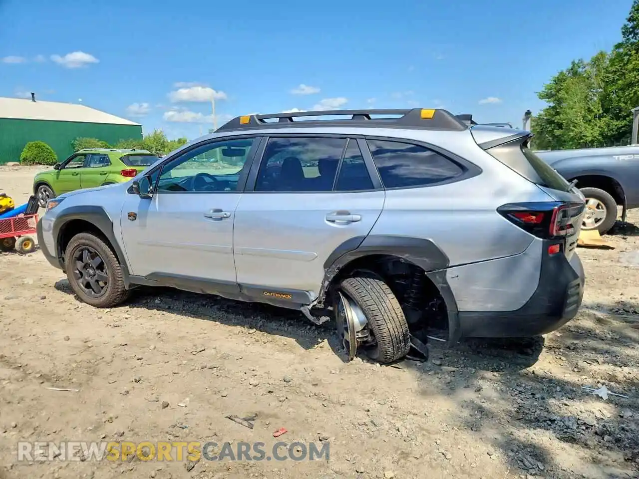 2 Фотография поврежденного автомобиля 4S4BTGSD6S3287432 SUBARU OUTBACK 2025