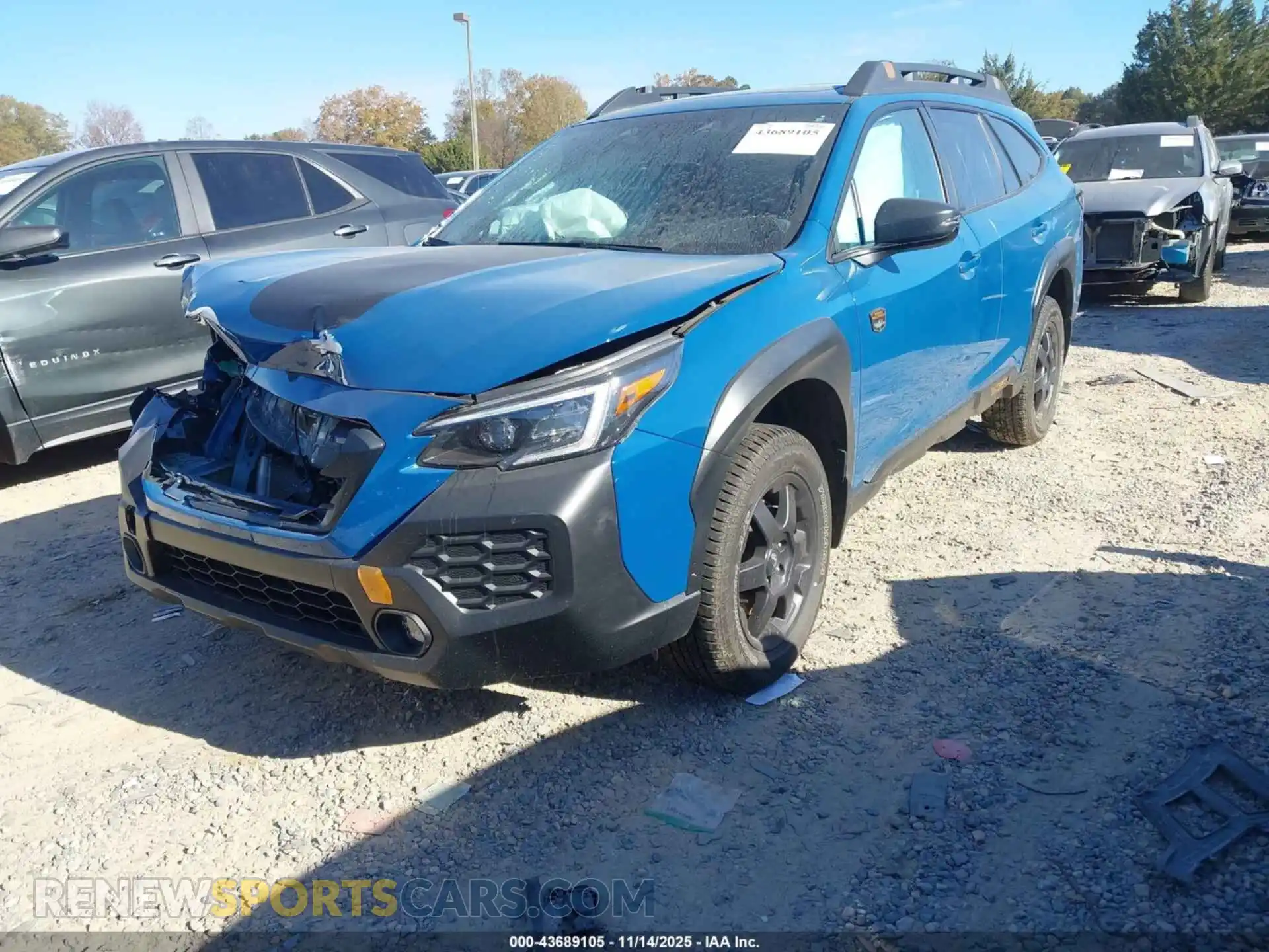 2 Photograph of a damaged car 4S4BTGUD2S3104380 SUBARU OUTBACK 2025