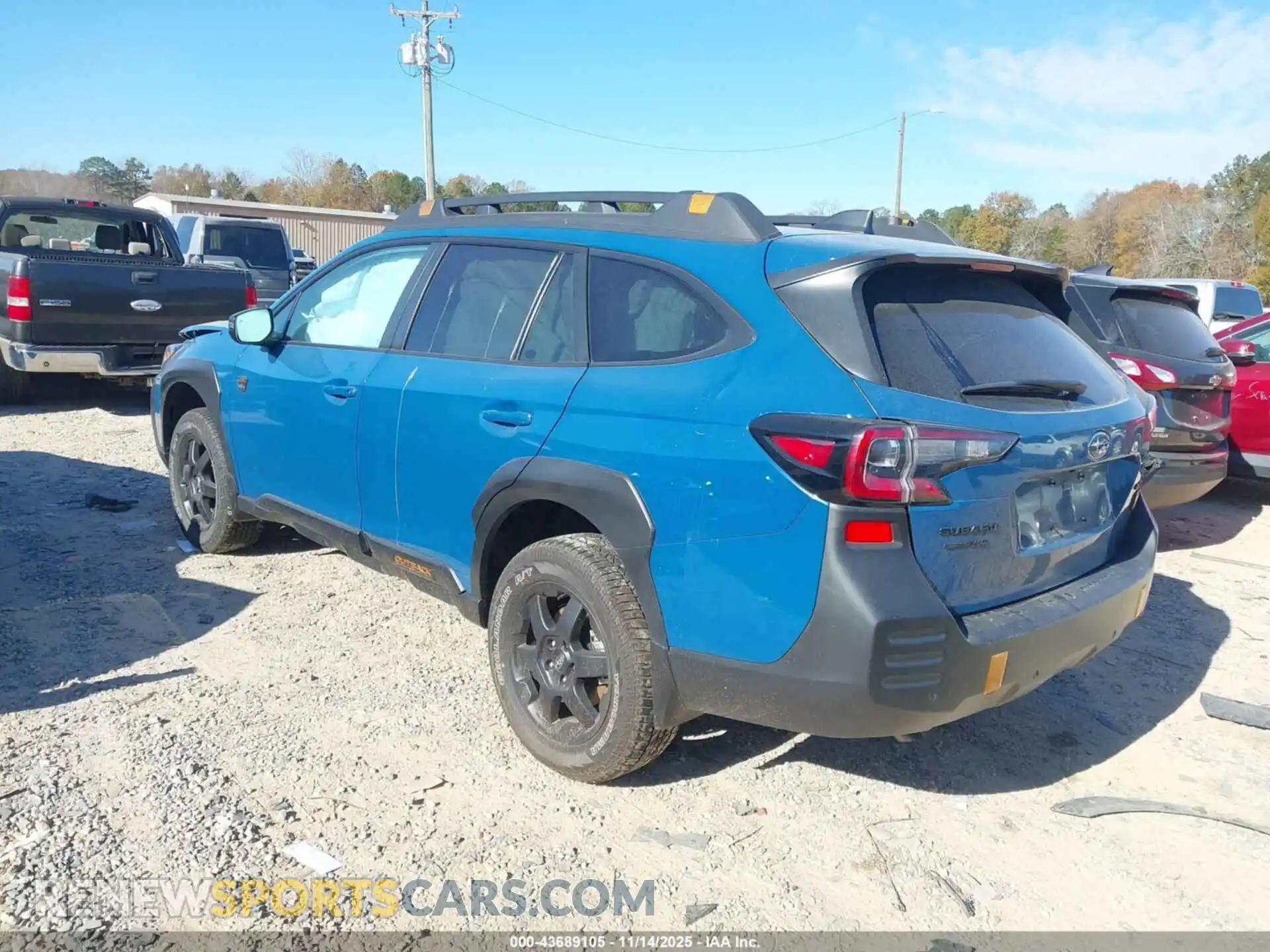 3 Photograph of a damaged car 4S4BTGUD2S3104380 SUBARU OUTBACK 2025