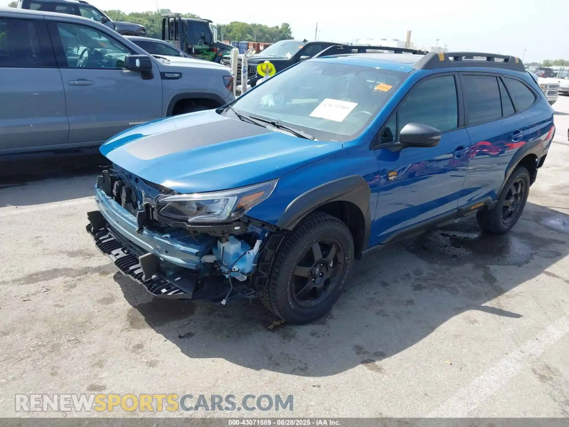 2 Photograph of a damaged car 4S4BTGUD2S3182092 SUBARU OUTBACK 2025
