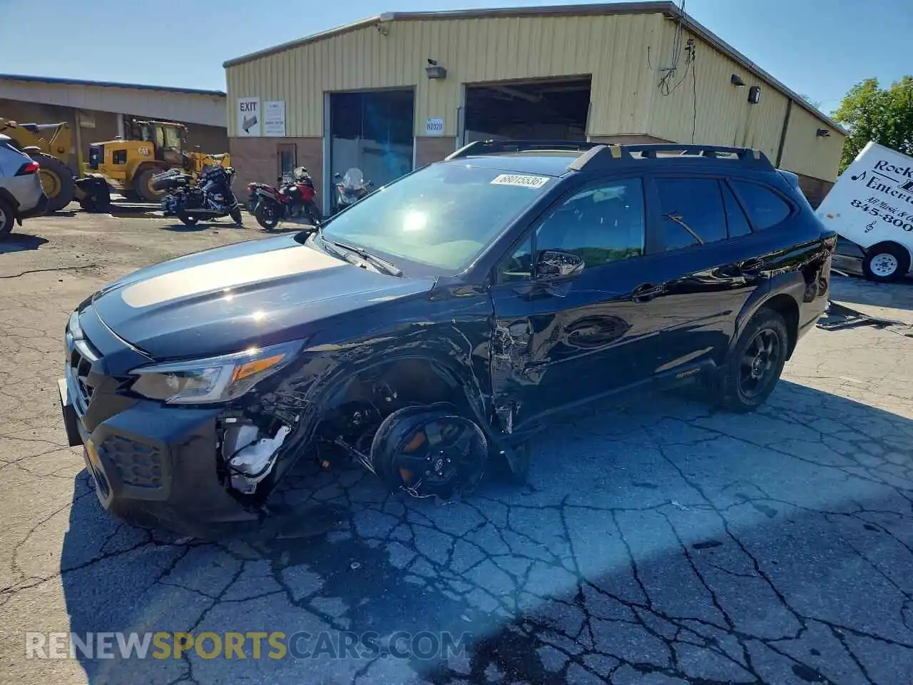 1 fotografías del automóvil dañado 4S4BTGUD2S3267031 SUBARU OUTBACK 2025