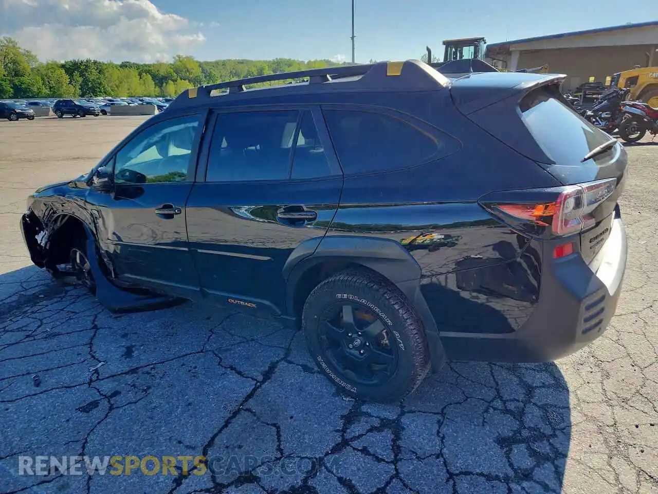 2 fotografías del automóvil dañado 4S4BTGUD2S3267031 SUBARU OUTBACK 2025