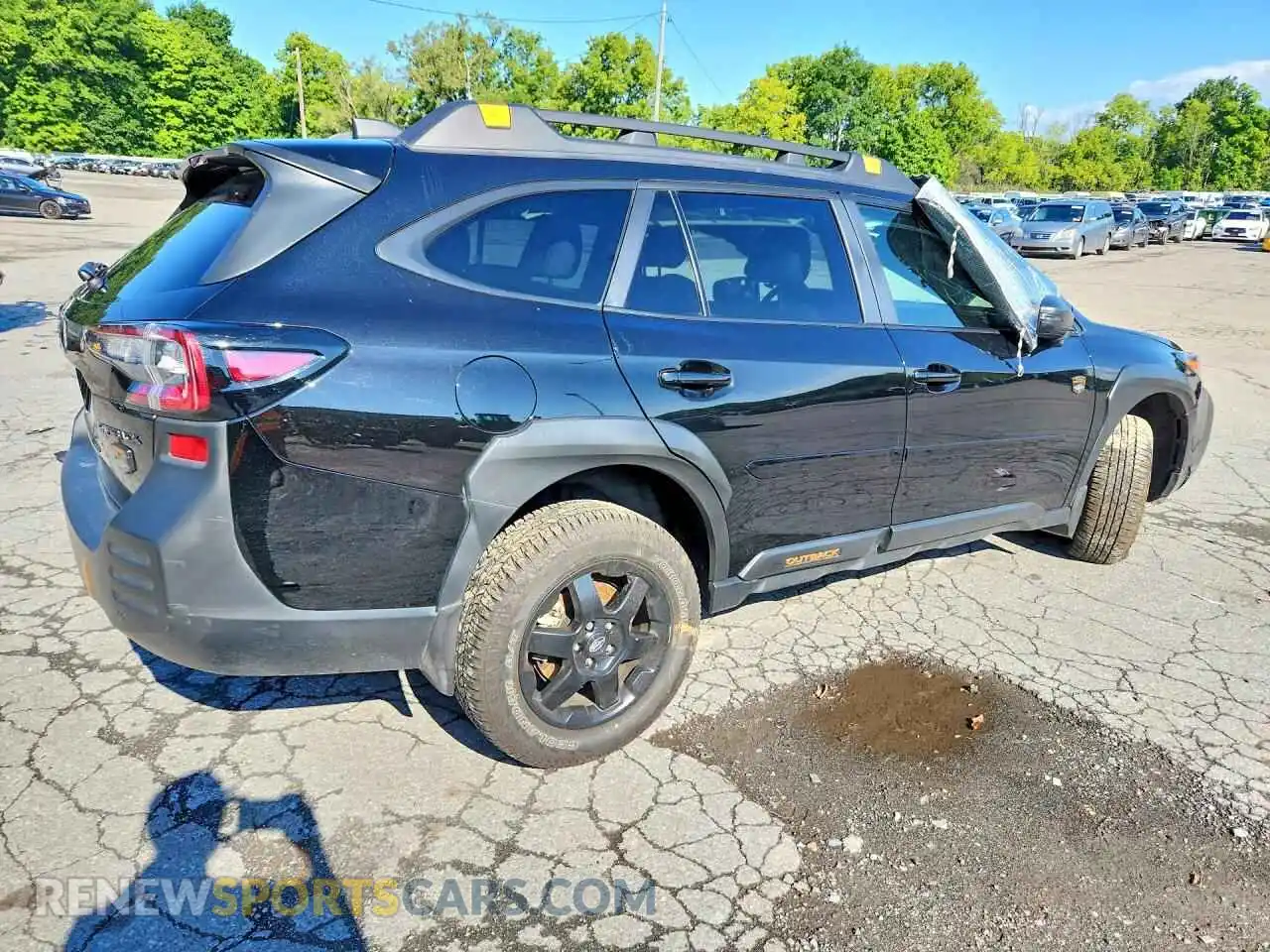 3 fotografías del automóvil dañado 4S4BTGUD2S3267031 SUBARU OUTBACK 2025