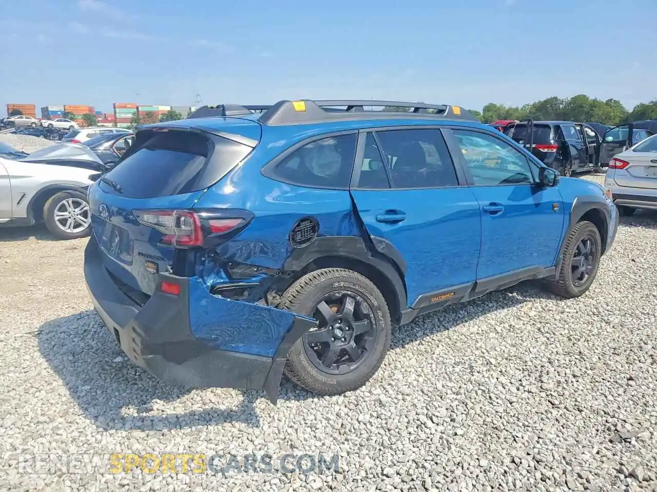 3 Photograph of a damaged car 4S4BTGUD3S3215679 SUBARU OUTBACK 2025