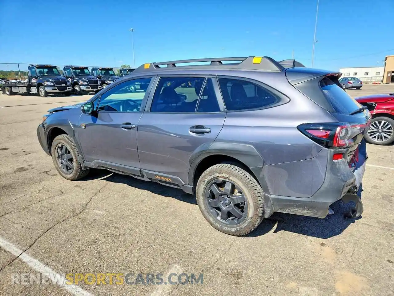 2 fotografías del automóvil dañado 4S4BTGUD4S3177864 SUBARU OUTBACK 2025