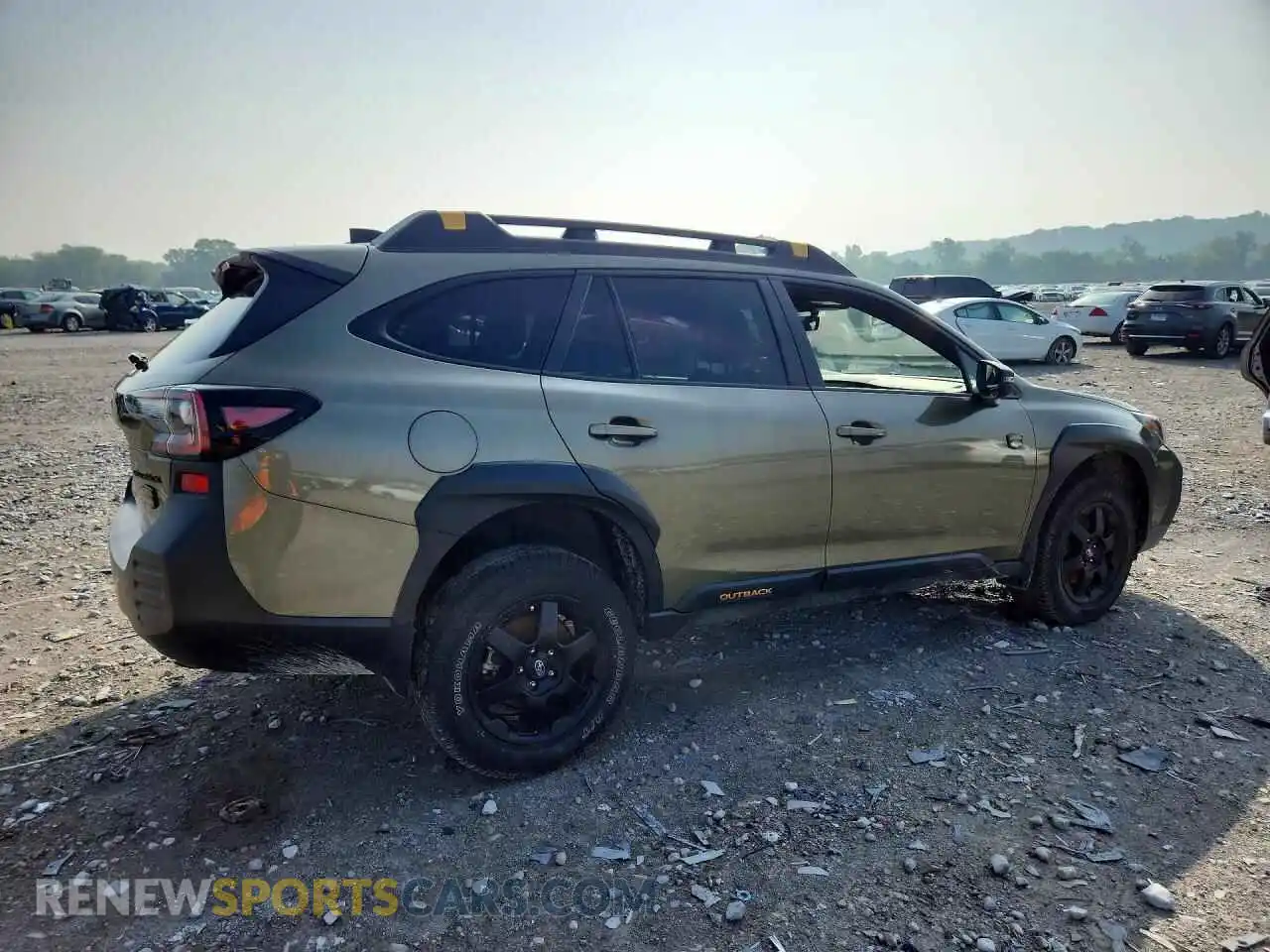 3 Фотография поврежденного автомобиля 4S4BTGUD4S3273557 SUBARU OUTBACK 2025