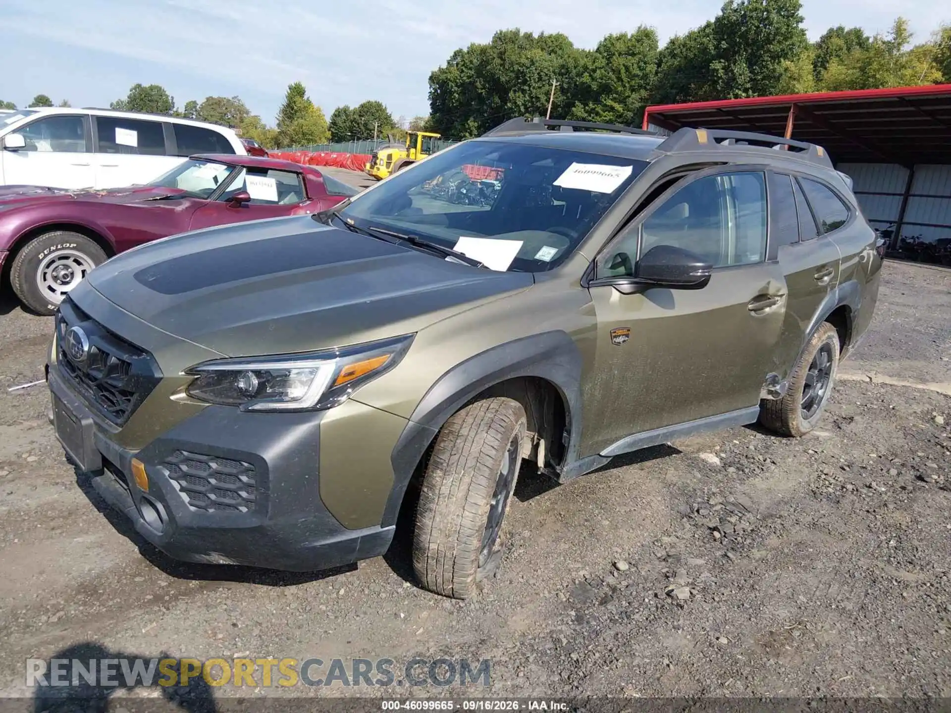 2 Photograph of a damaged car 4S4BTGUD5S3310194 SUBARU OUTBACK 2025