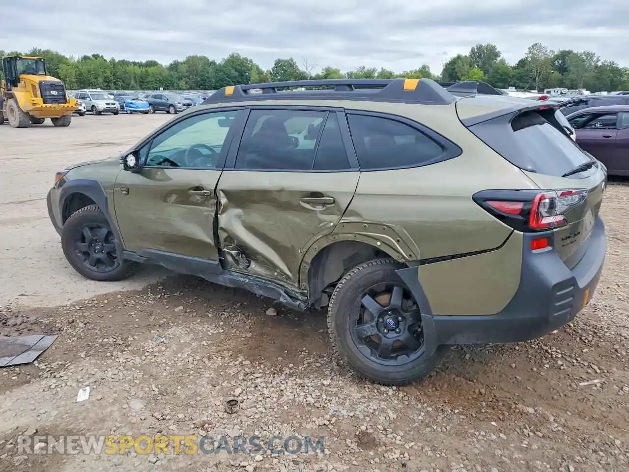2 fotografías del automóvil dañado 4S4BTGUD7S3218780 SUBARU OUTBACK 2025