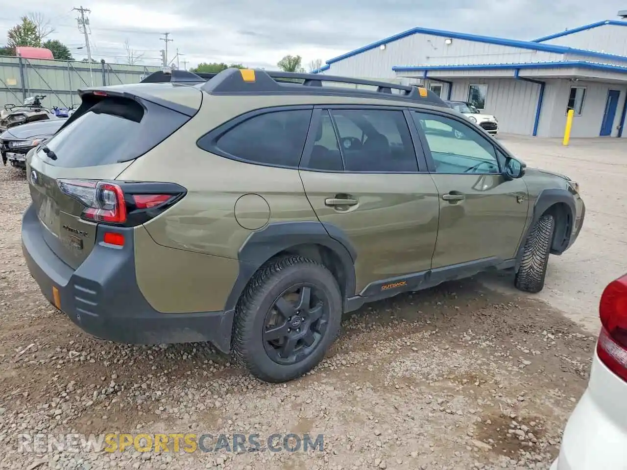 3 fotografías del automóvil dañado 4S4BTGUD7S3218780 SUBARU OUTBACK 2025