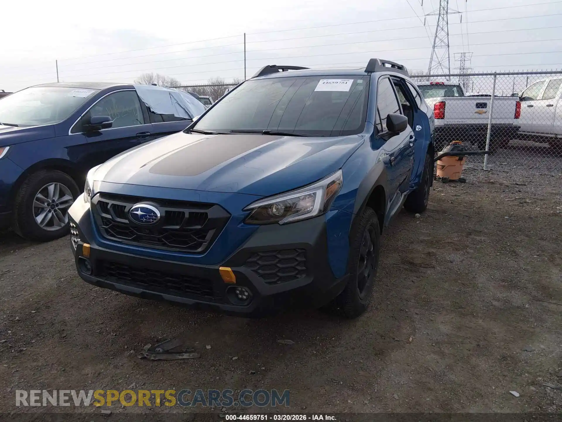 2 Photograph of a damaged car 4S4BTGUDXS3172040 SUBARU OUTBACK 2025