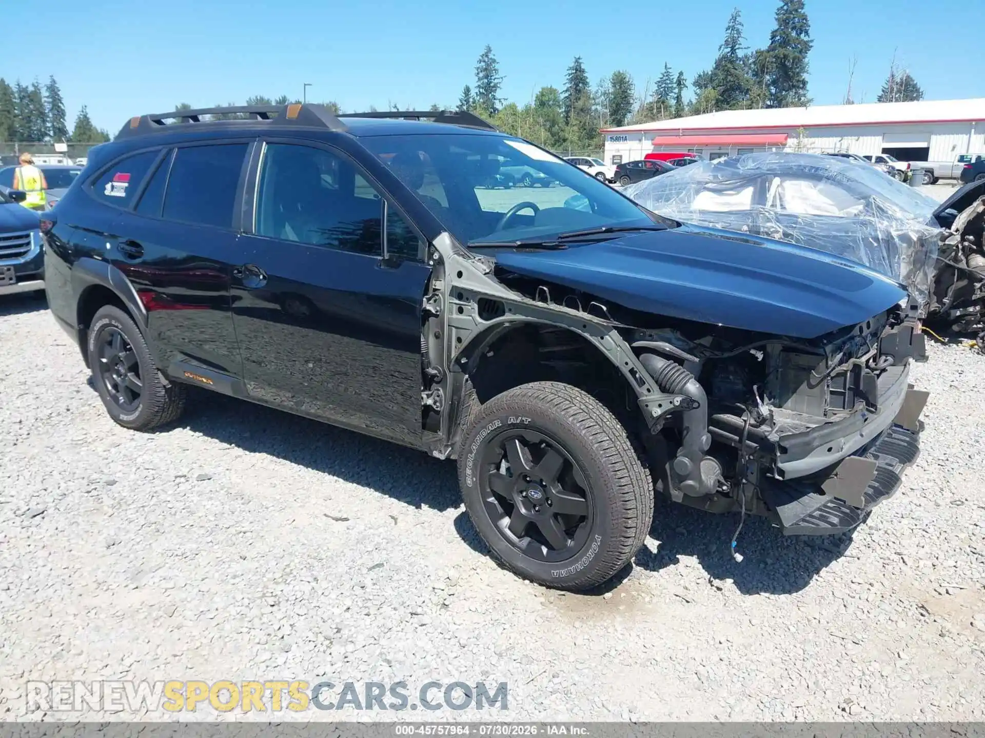 1 fotografías del automóvil dañado 4S4BTGUDXS3304522 SUBARU OUTBACK 2025