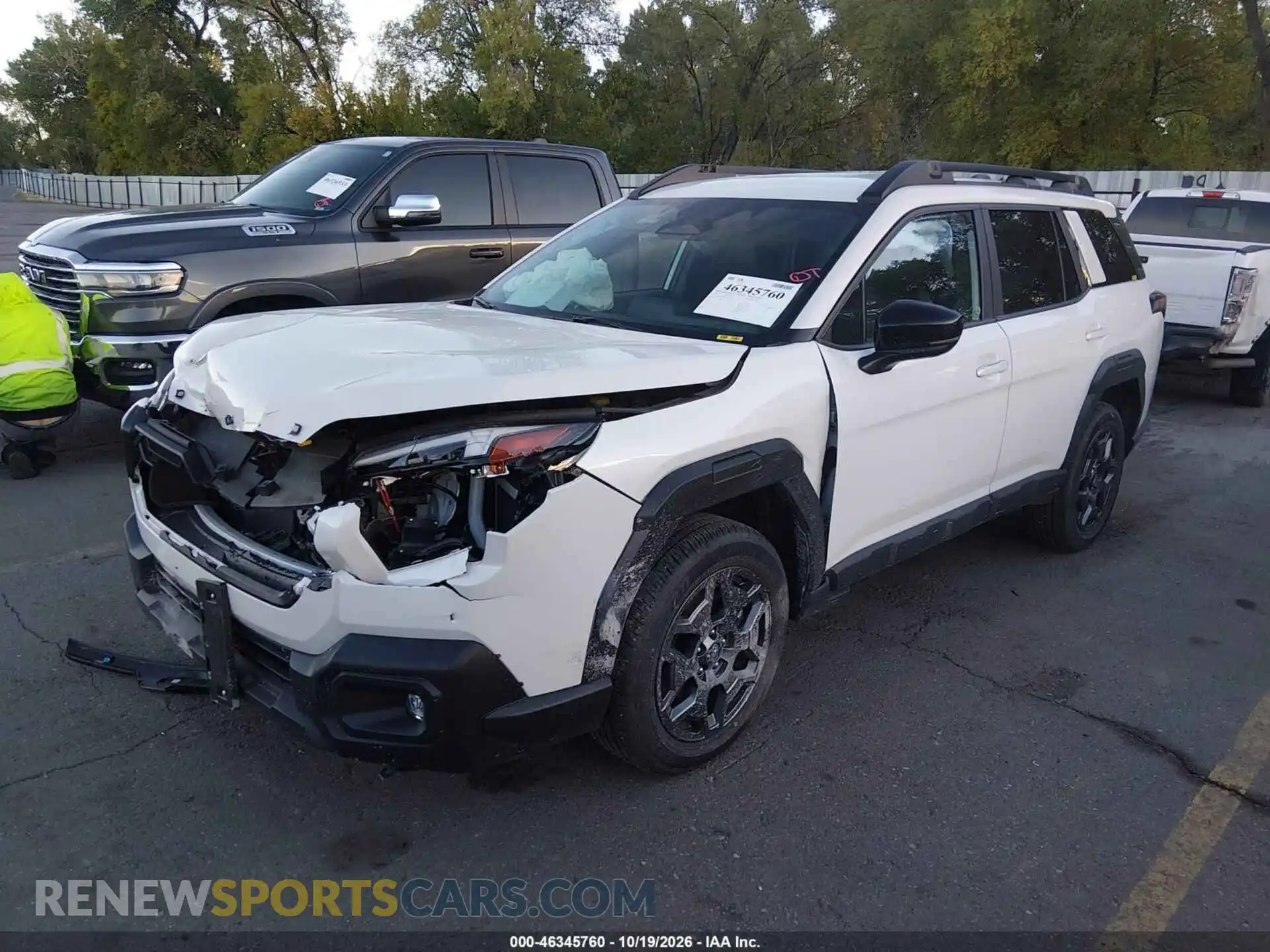 2 fotografías del automóvil dañado JF2BUPAD4TY521477 SUBARU OUTBACK 2026