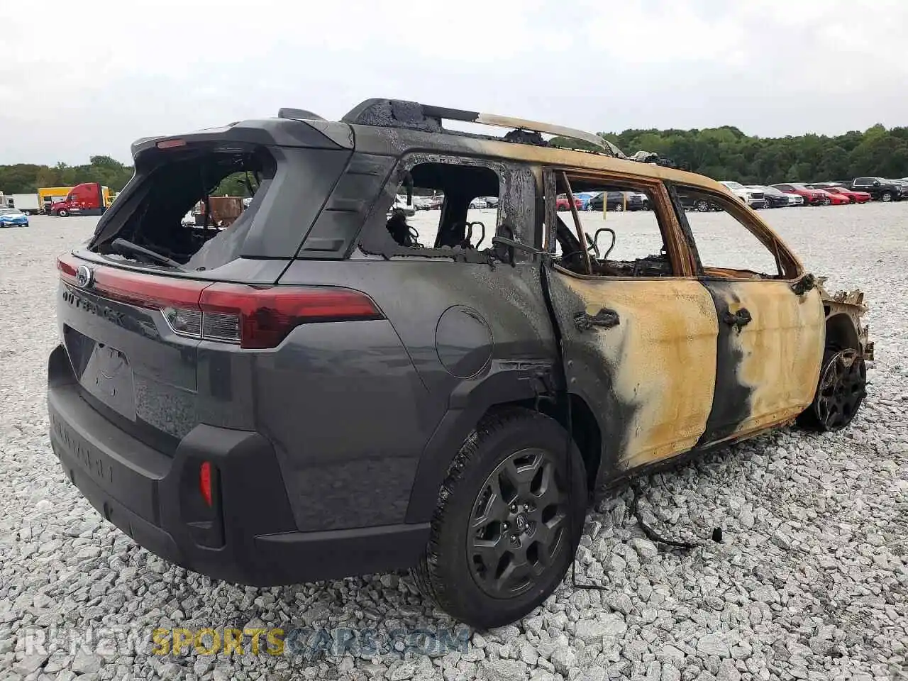 3 Photograph of a damaged car JF2BUPAD4TY544757 SUBARU OUTBACK 2026