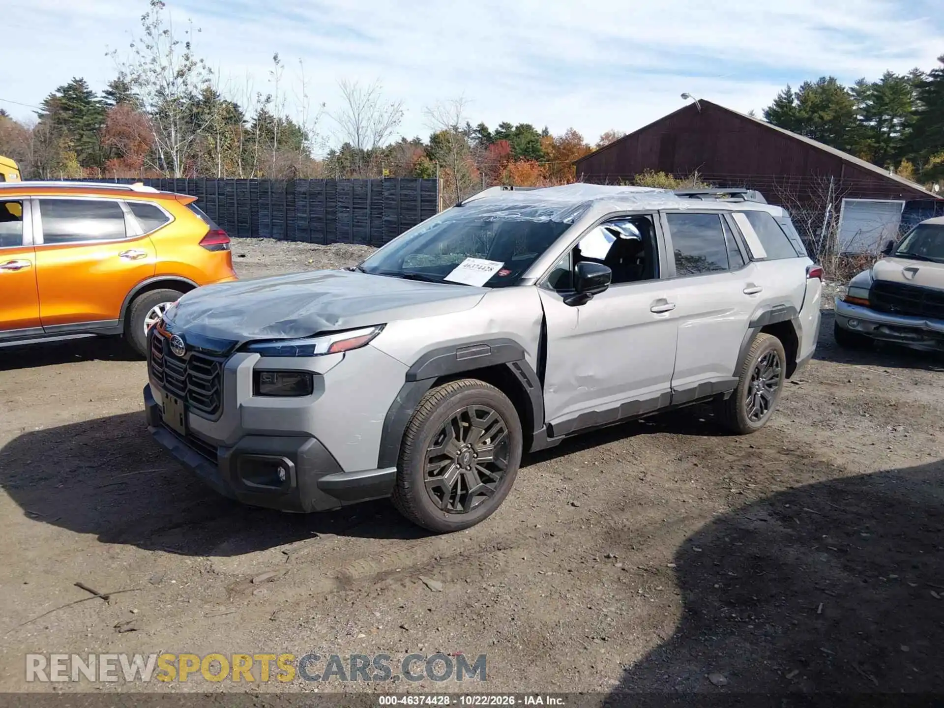 2 Фотография поврежденного автомобиля JF2BURGD7TY514915 SUBARU OUTBACK 2026