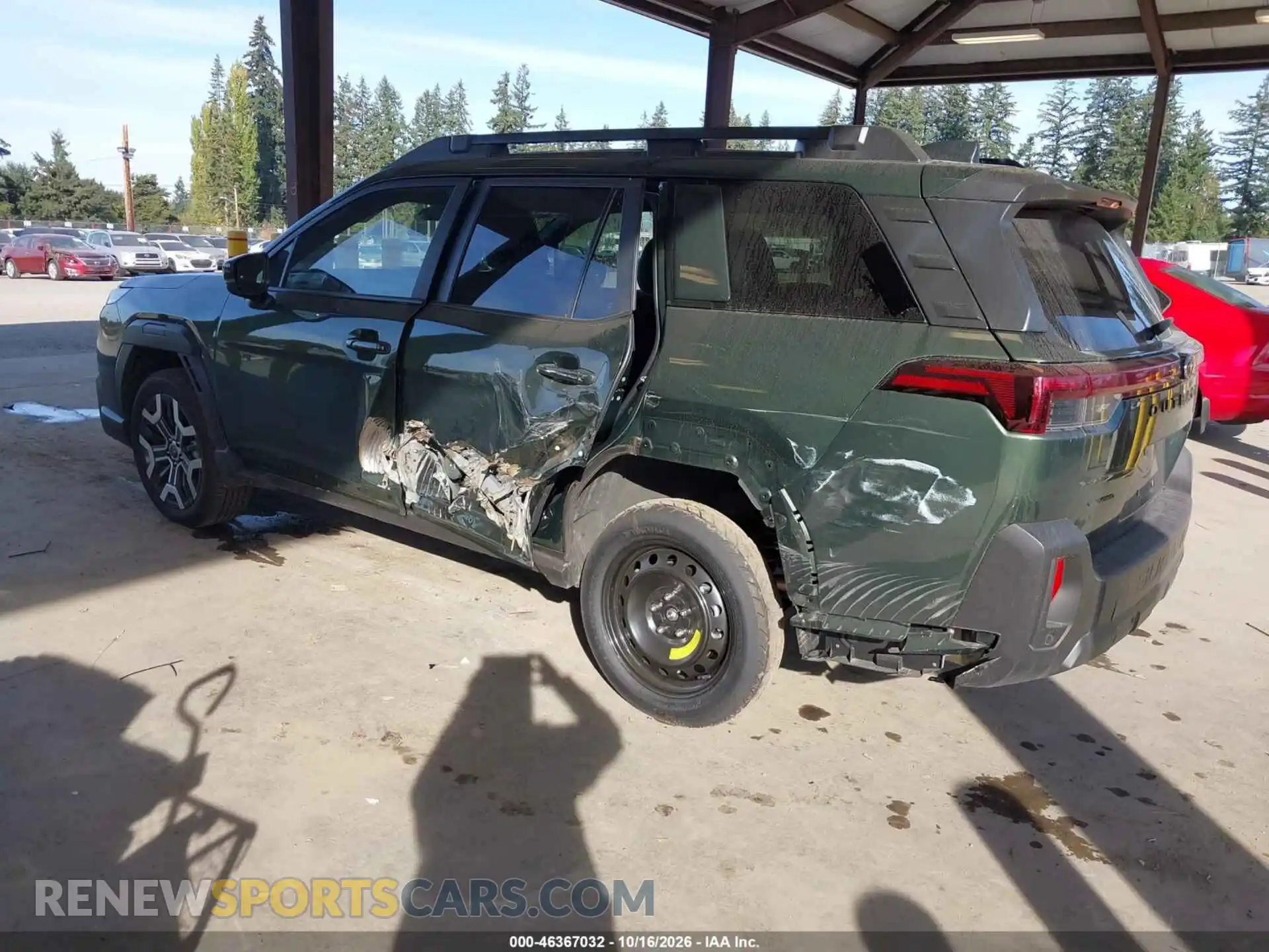 3 fotografías del automóvil dañado JF2BURJD0TY500931 SUBARU OUTBACK 2026