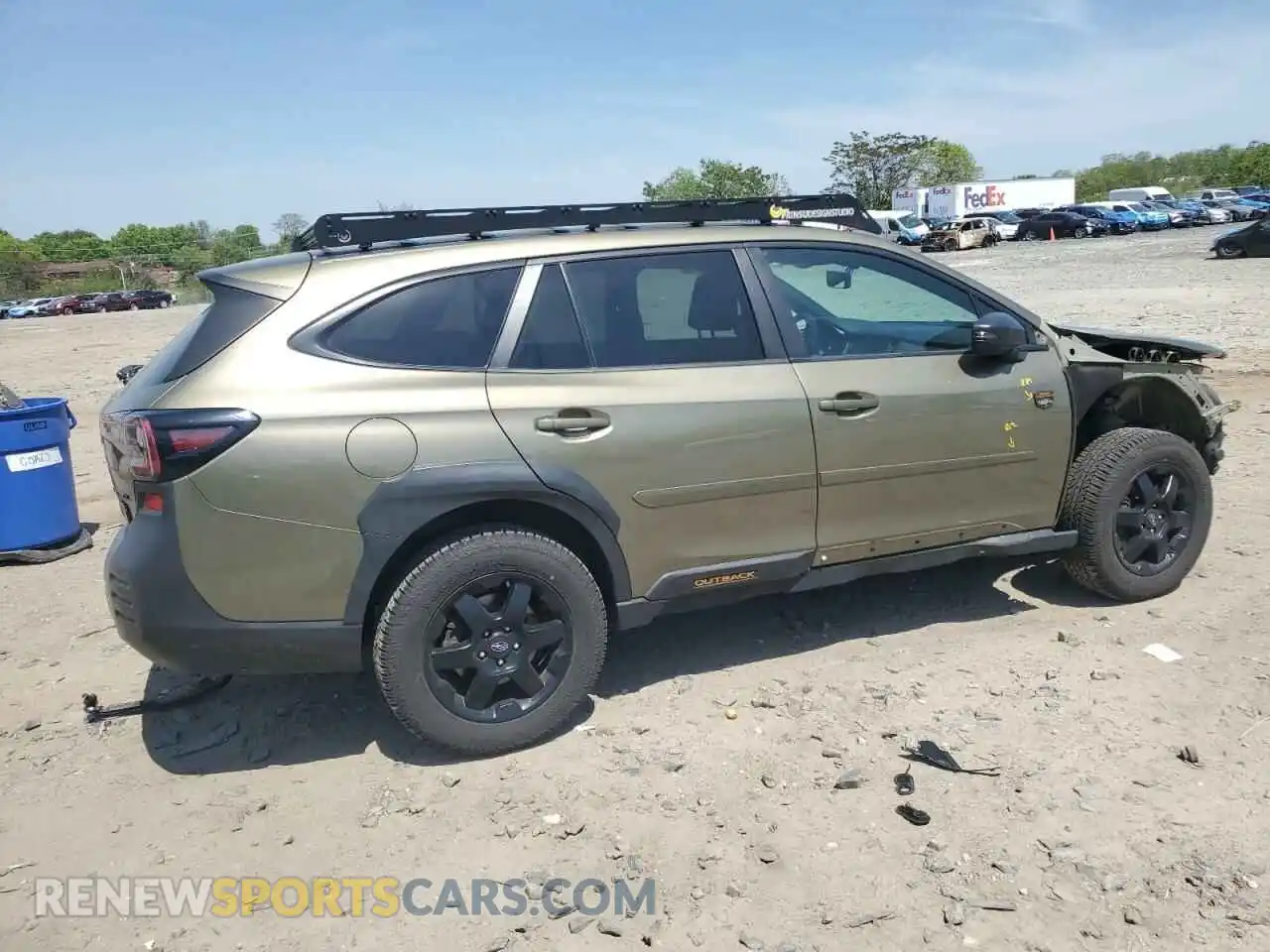 3 fotografías del automóvil dañado 4S4BTGSD3N3204317 SUBARU OUTBACK WI 2022