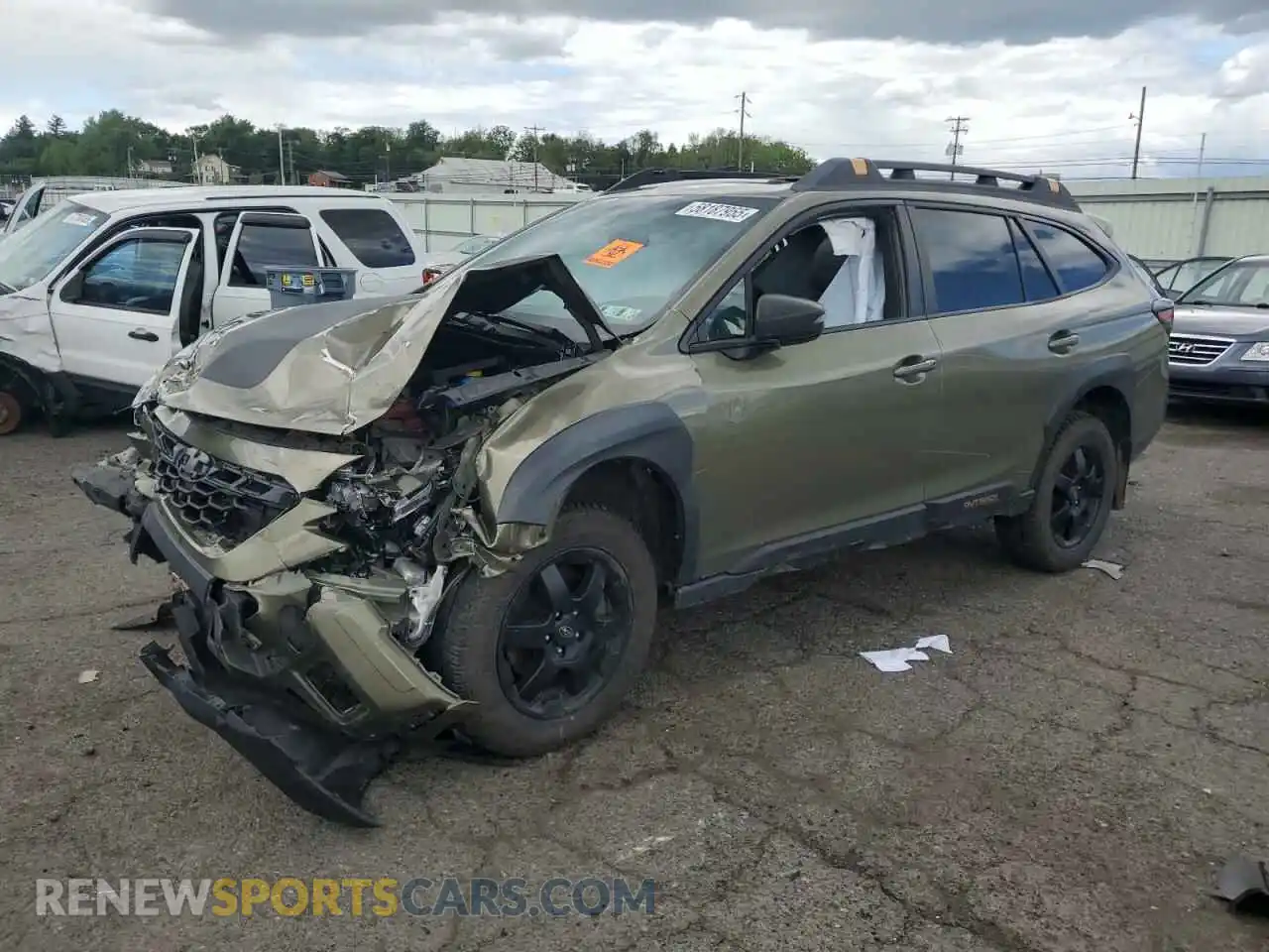 1 fotografías del automóvil dañado 4S4BTGUD7N3133913 SUBARU OUTBACK WI 2022