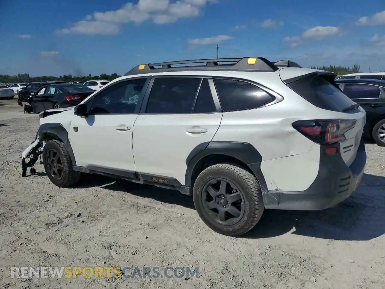2 Photograph of a damaged car 4S4BTGUD5P3206537 SUBARU OUTBACK WI 2023