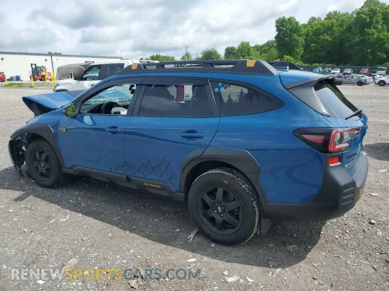 2 Photograph of a damaged car 4S4BTGUD9P3201535 SUBARU OUTBACK WI 2023