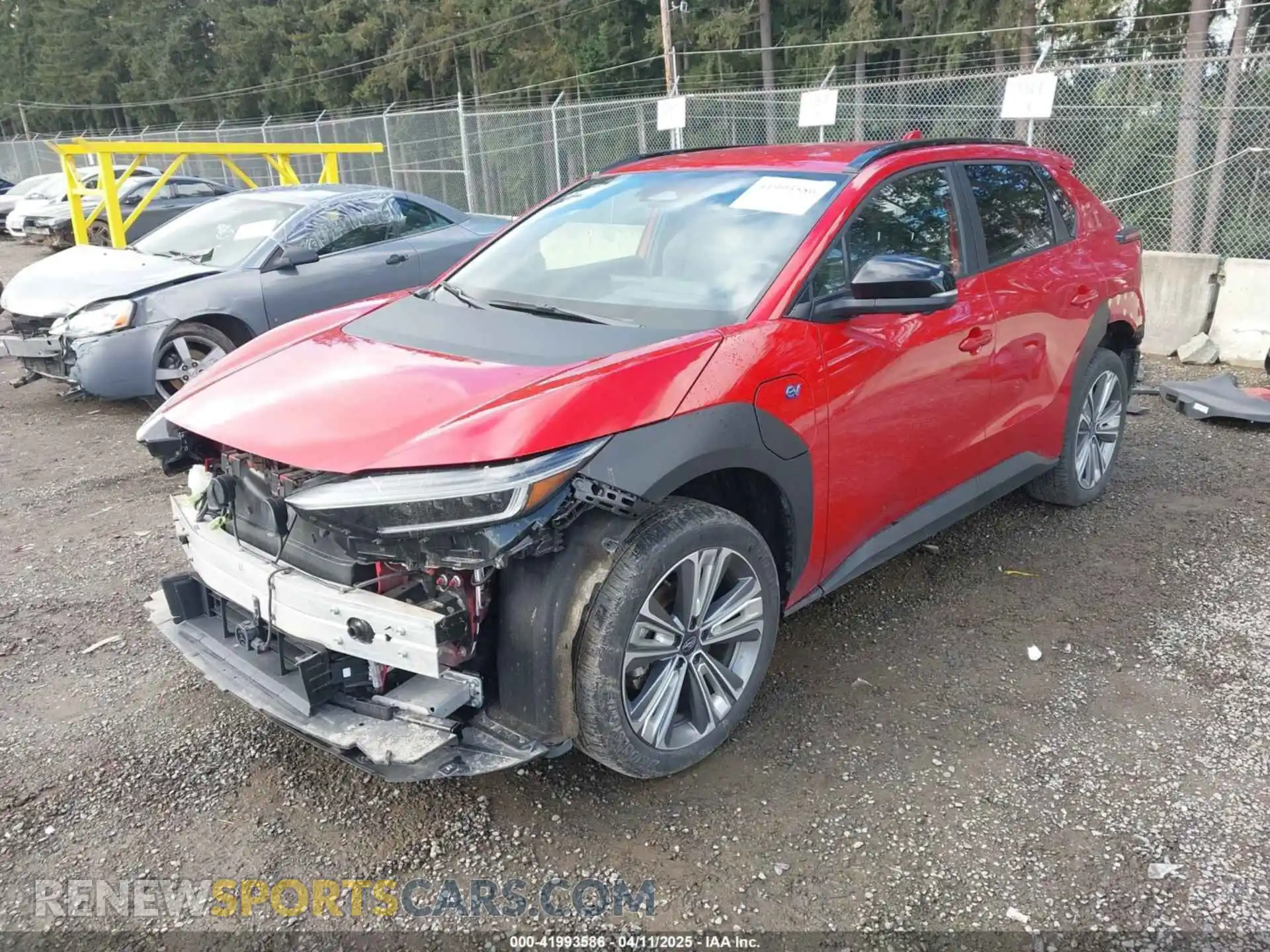 2 Photograph of a damaged car JTMABABA3PA025666 SUBARU SOLTERRA 2023