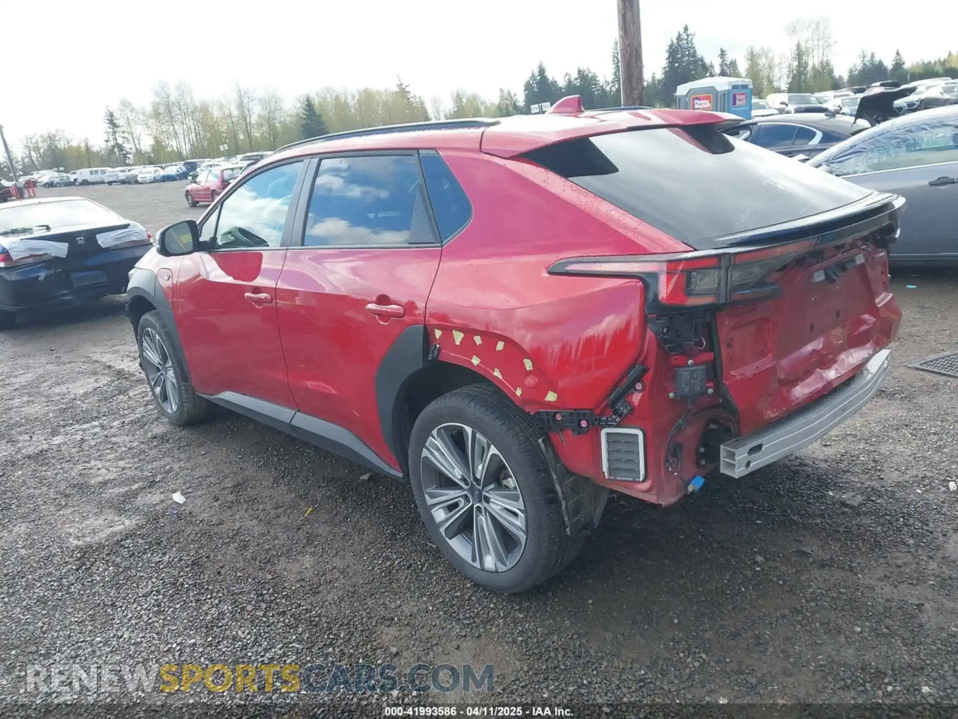 3 Photograph of a damaged car JTMABABA3PA025666 SUBARU SOLTERRA 2023