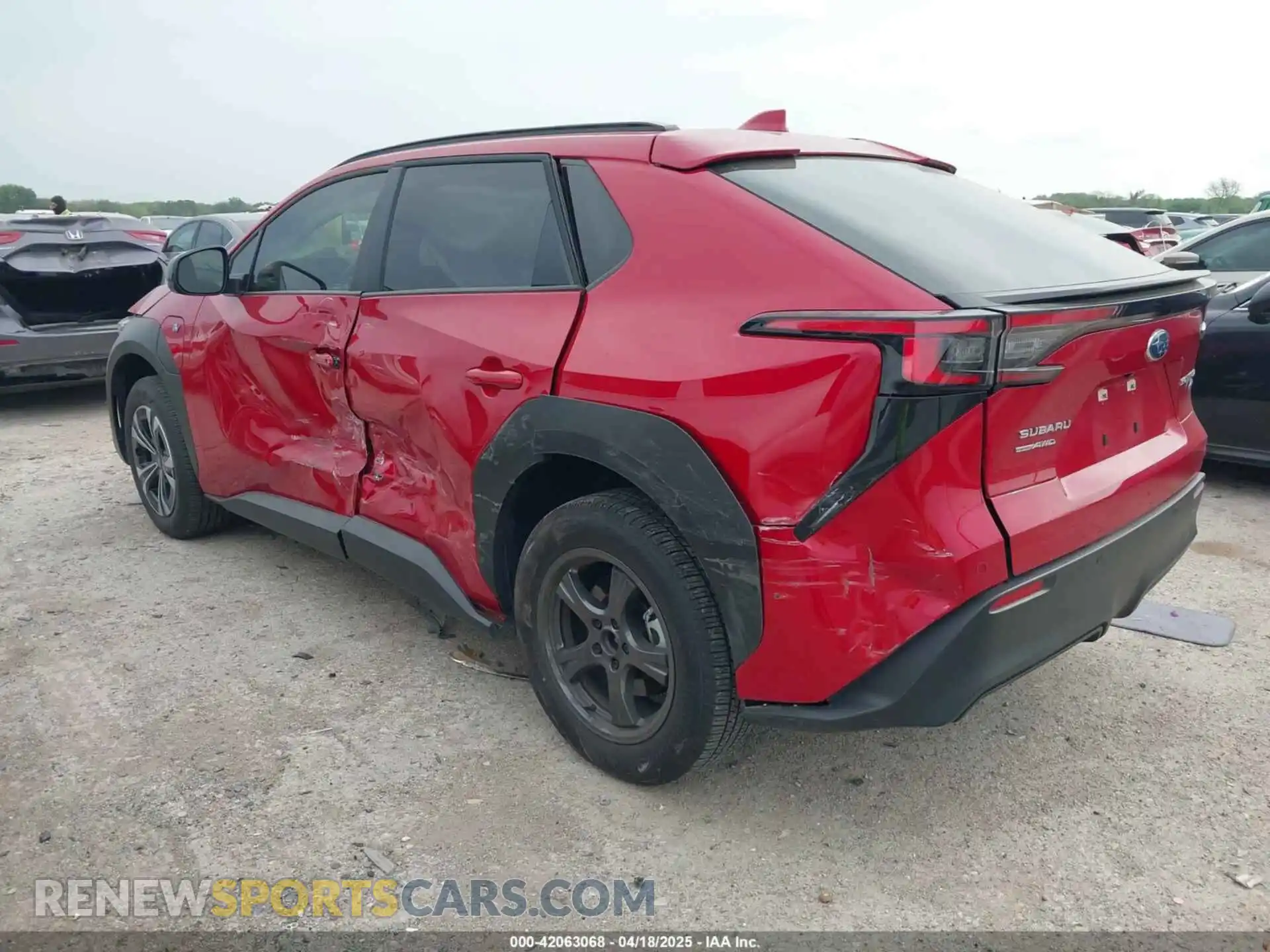 3 Photograph of a damaged car JTMABABA9RA066452 SUBARU SOLTERRA 2024