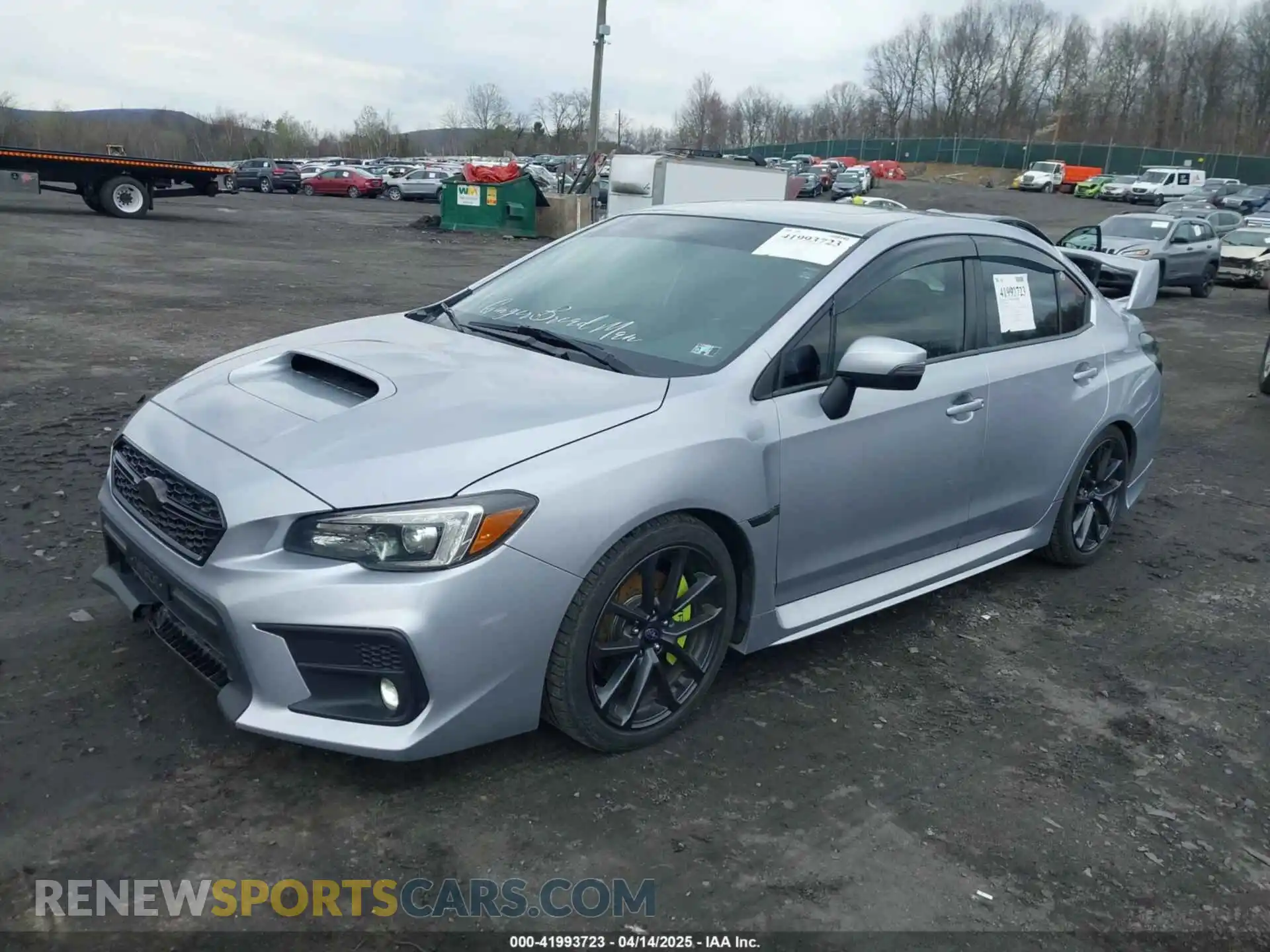 2 Фотография поврежденного автомобиля JF1VA1J61K9812729 SUBARU WRX 2019