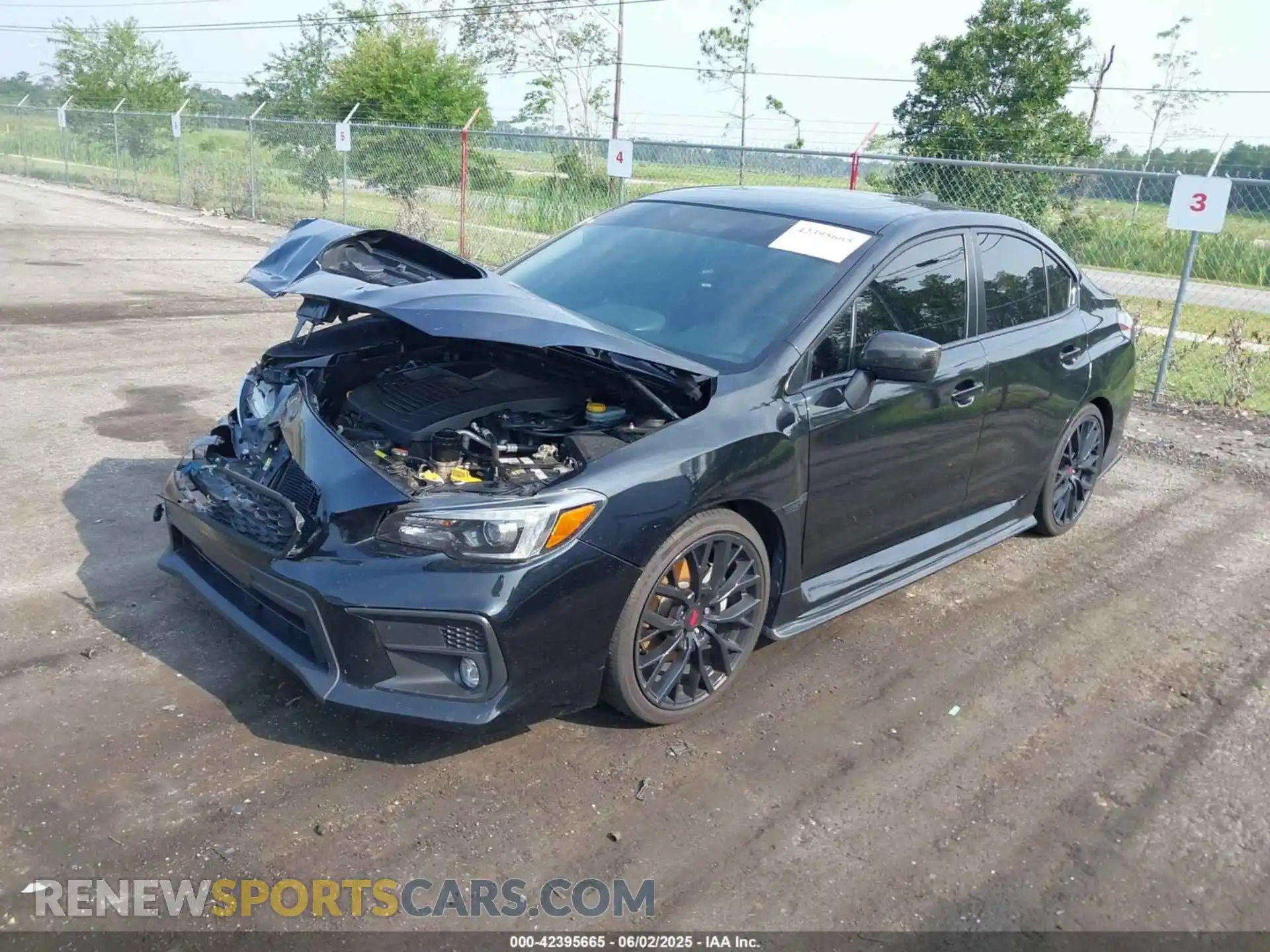 2 Фотография поврежденного автомобиля JF1VA1N62K8815185 SUBARU WRX 2019