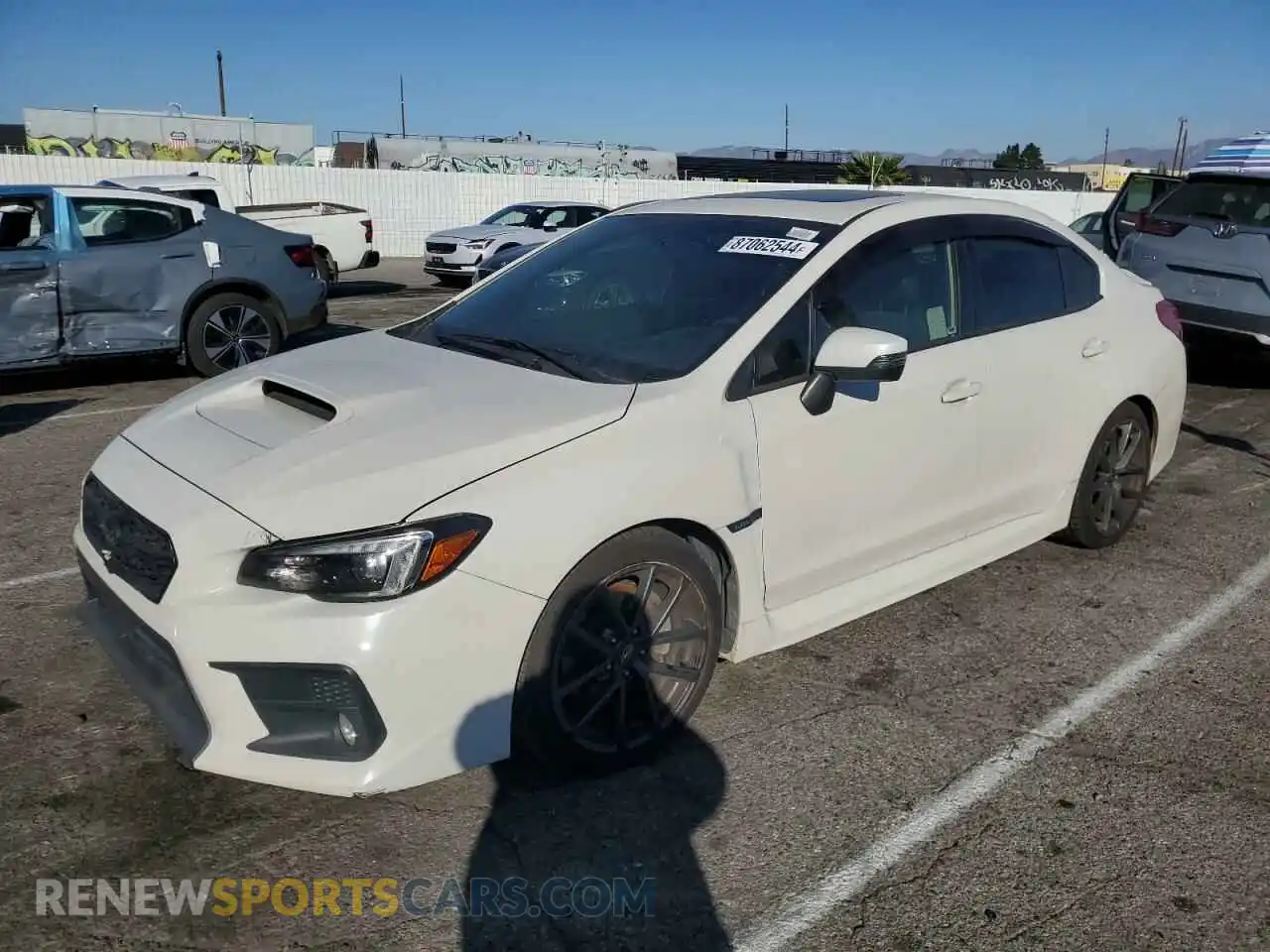 1 fotografías del automóvil dañado JF1VA1P62K8805575 SUBARU WRX 2019
