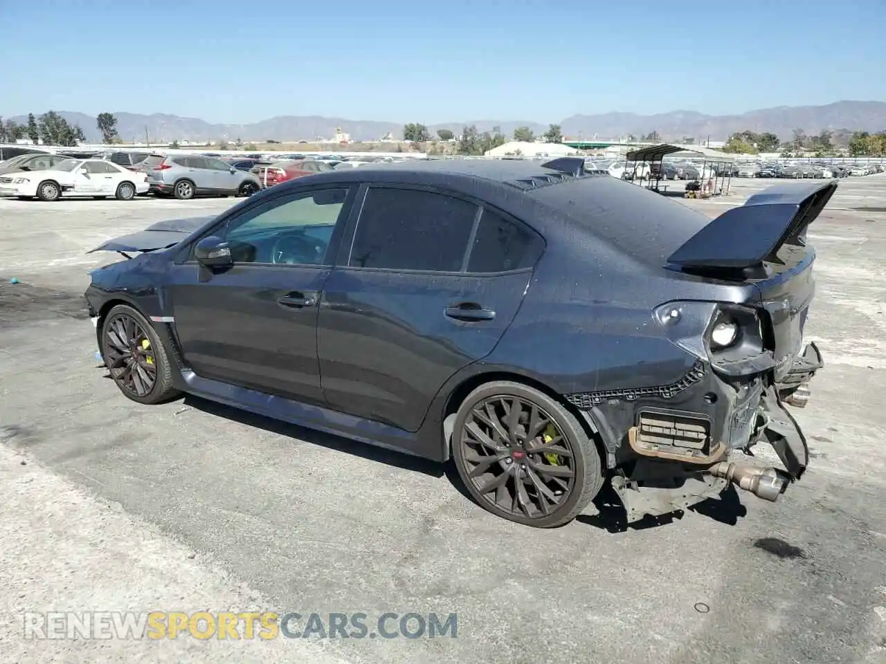 2 fotografías del automóvil dañado JF1VA2S64K9811739 SUBARU WRX 2019