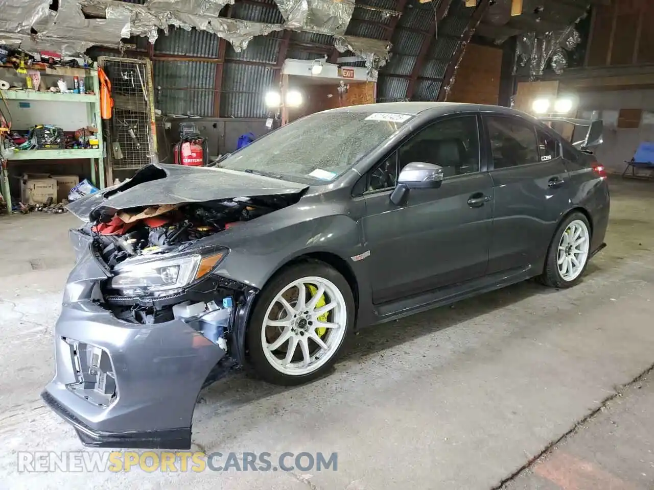1 Photograph of a damaged car JF1VA2E65L9818521 SUBARU WRX 2020