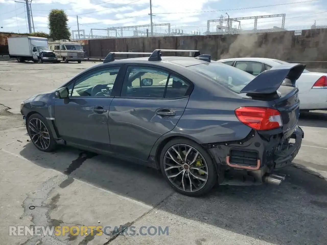 2 fotografías del automóvil dañado JF1VA2E65L9824643 SUBARU WRX 2020
