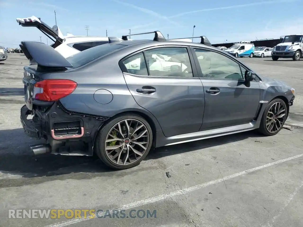 3 fotografías del automóvil dañado JF1VA2E65L9824643 SUBARU WRX 2020