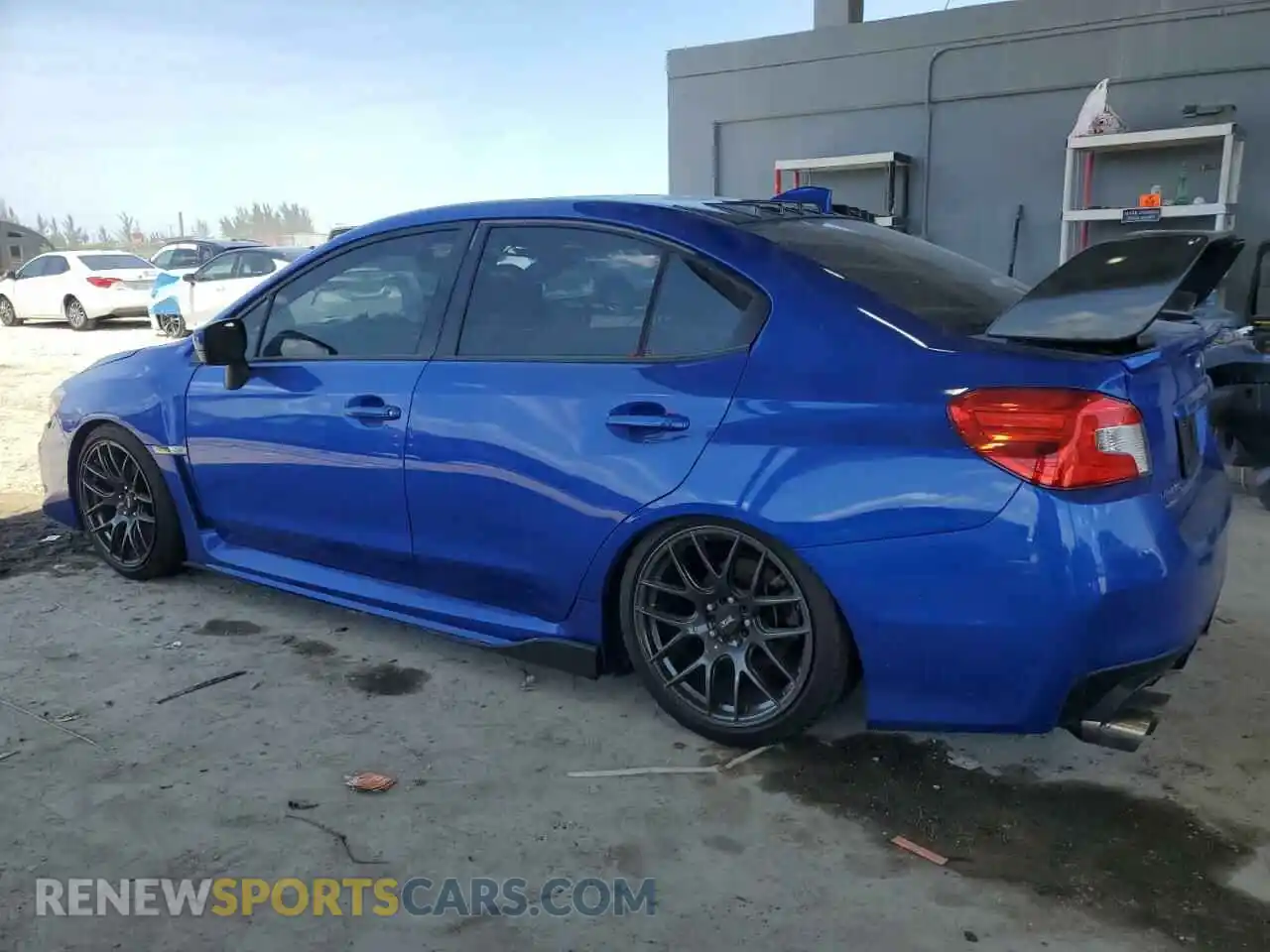 2 Photograph of a damaged car JF1VA1A60M9821375 SUBARU WRX 2021