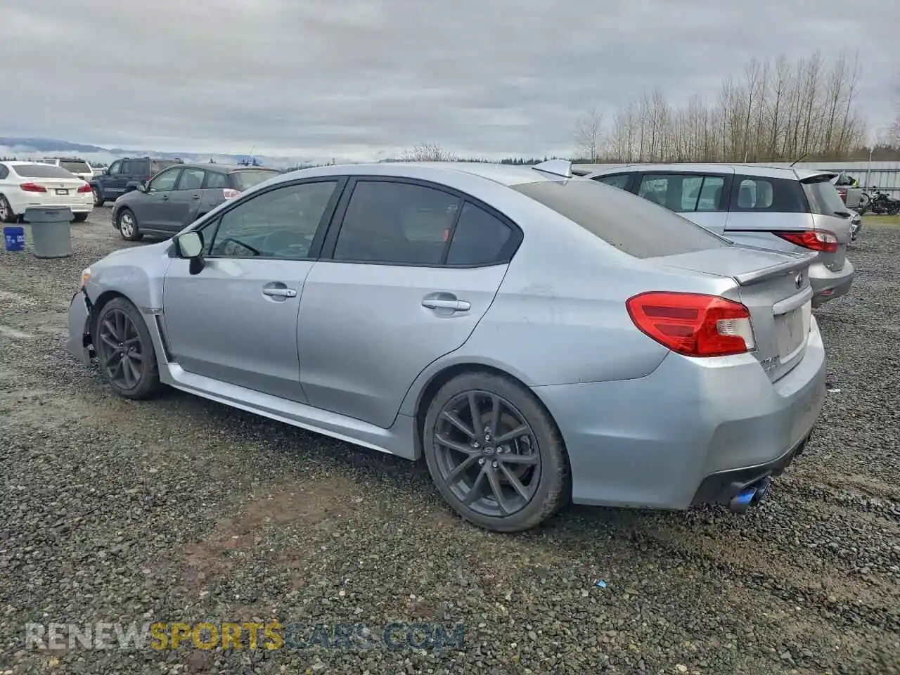 2 fotografías del automóvil dañado JF1VA1A62M9819983 SUBARU WRX 2021