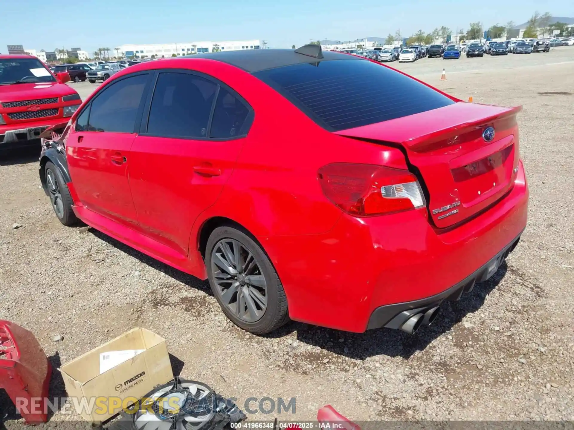 3 Photograph of a damaged car JF1VA1A69M9814585 SUBARU WRX 2021