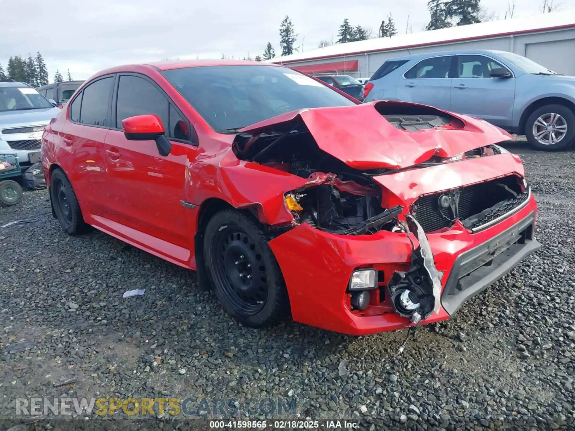 1 Фотография поврежденного автомобиля JF1VA1A69M9818975 SUBARU WRX 2021