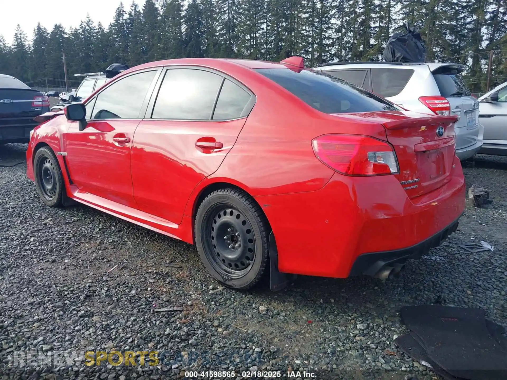 3 Фотография поврежденного автомобиля JF1VA1A69M9818975 SUBARU WRX 2021