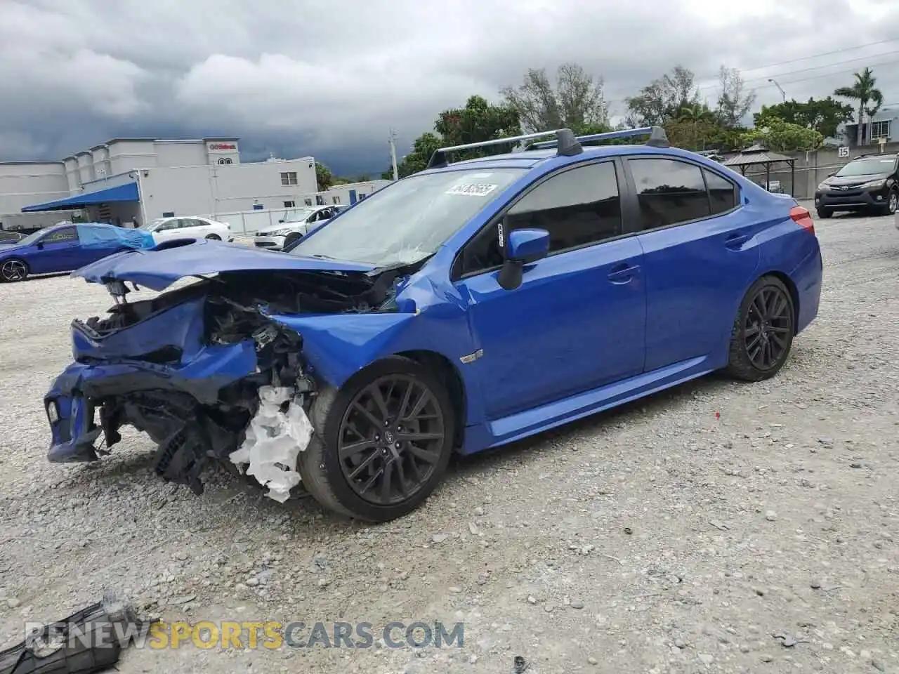 1 Photograph of a damaged car JF1VA1A6XM9818547 SUBARU WRX 2021