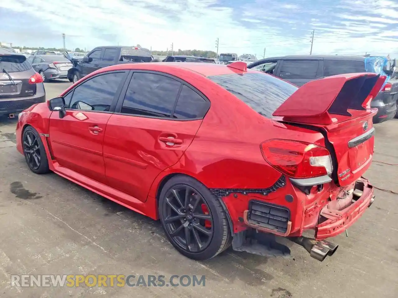 2 Photograph of a damaged car JF1VA1C63M9819133 SUBARU WRX 2021
