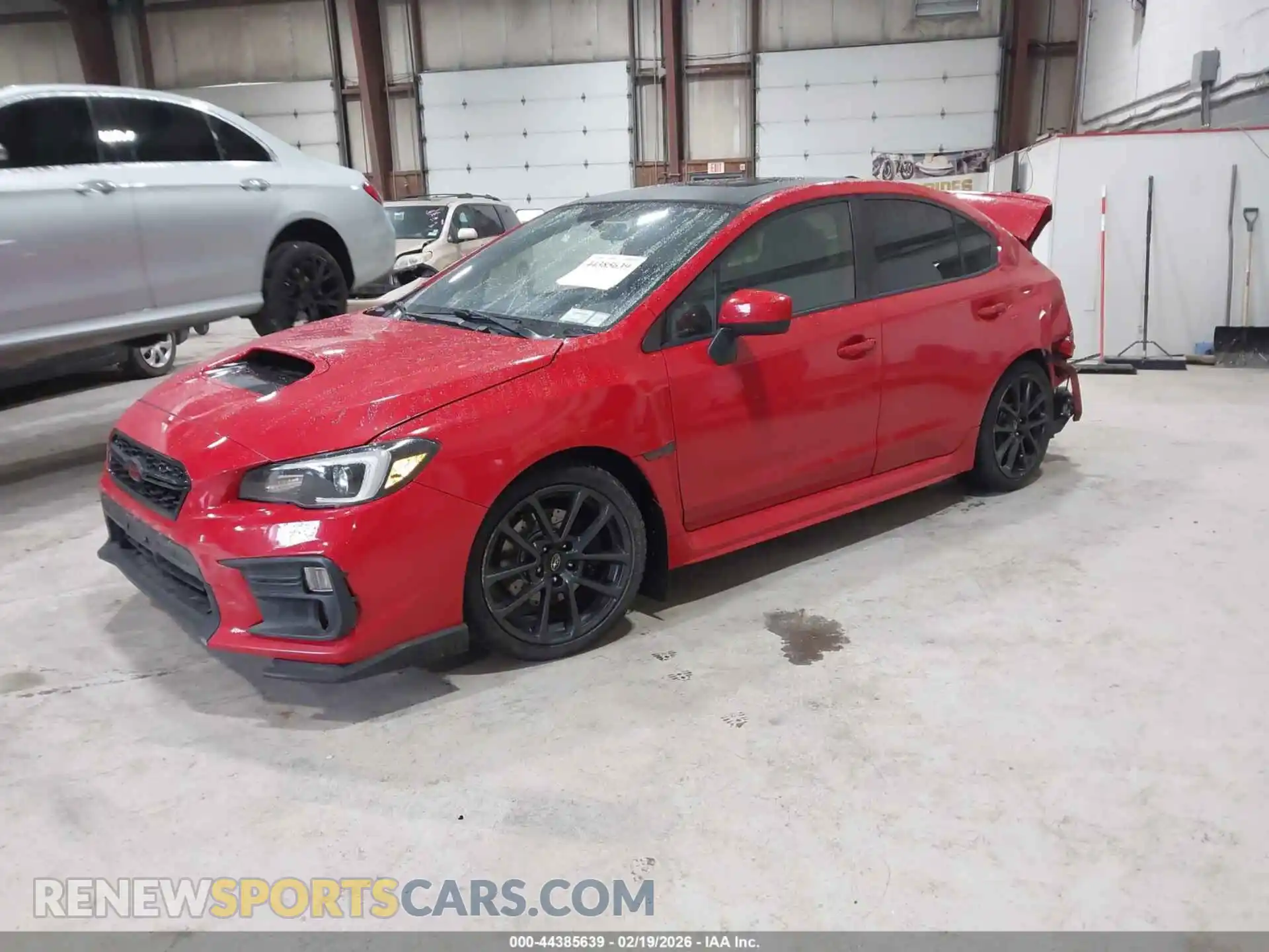 2 Photograph of a damaged car JF1VA1C63M9821996 SUBARU WRX 2021