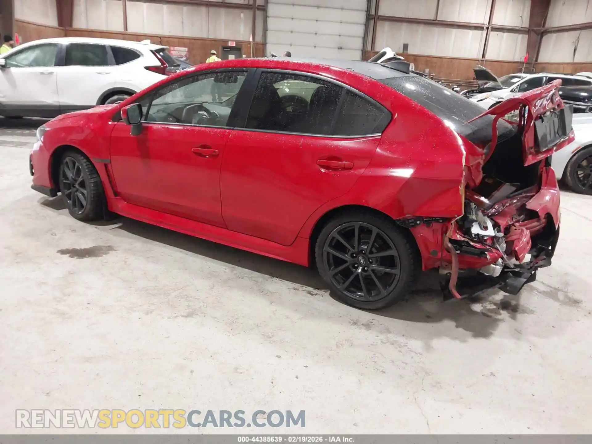3 Photograph of a damaged car JF1VA1C63M9821996 SUBARU WRX 2021