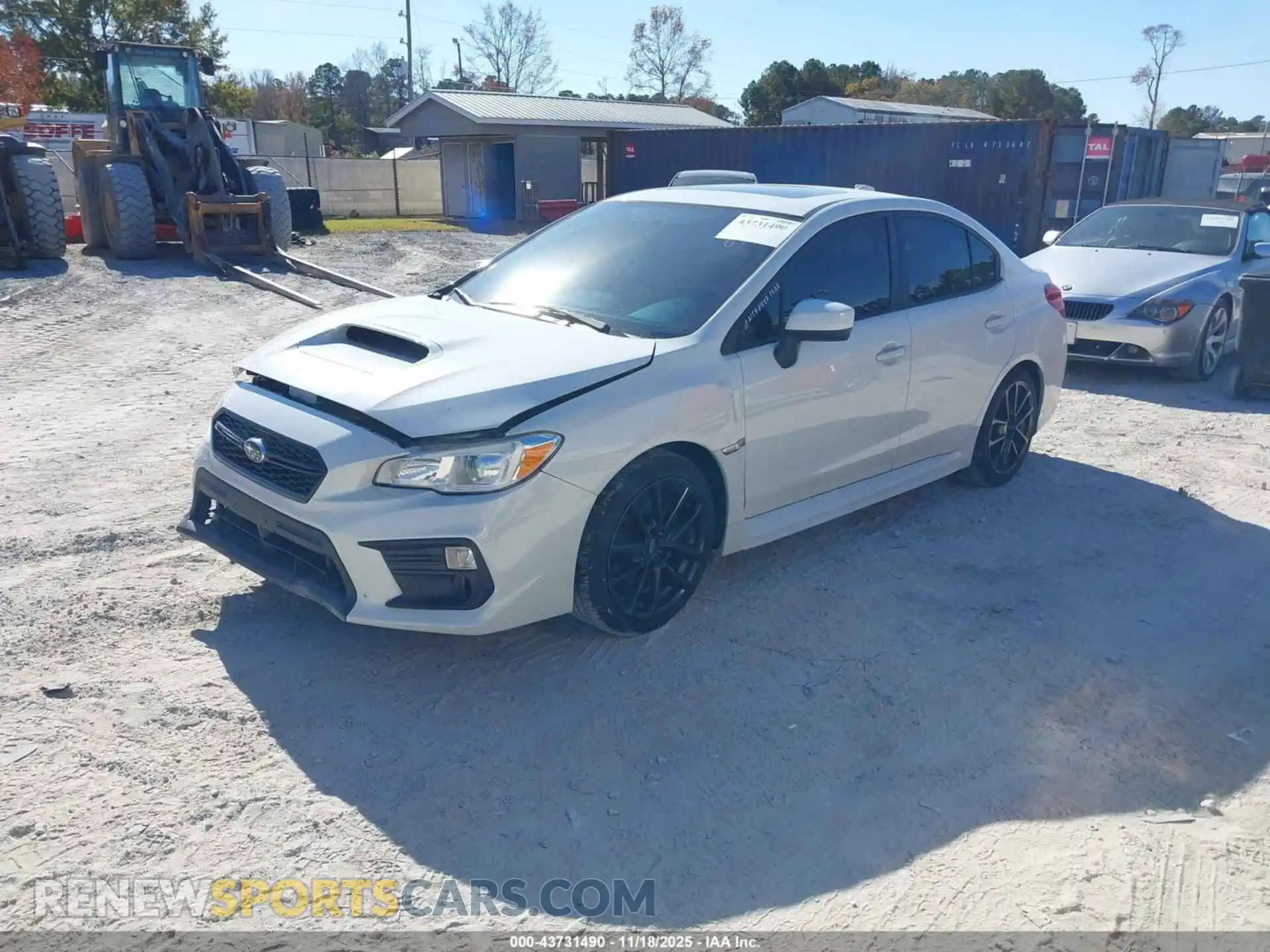 2 Photograph of a damaged car JF1VA1C64M9803927 SUBARU WRX 2021